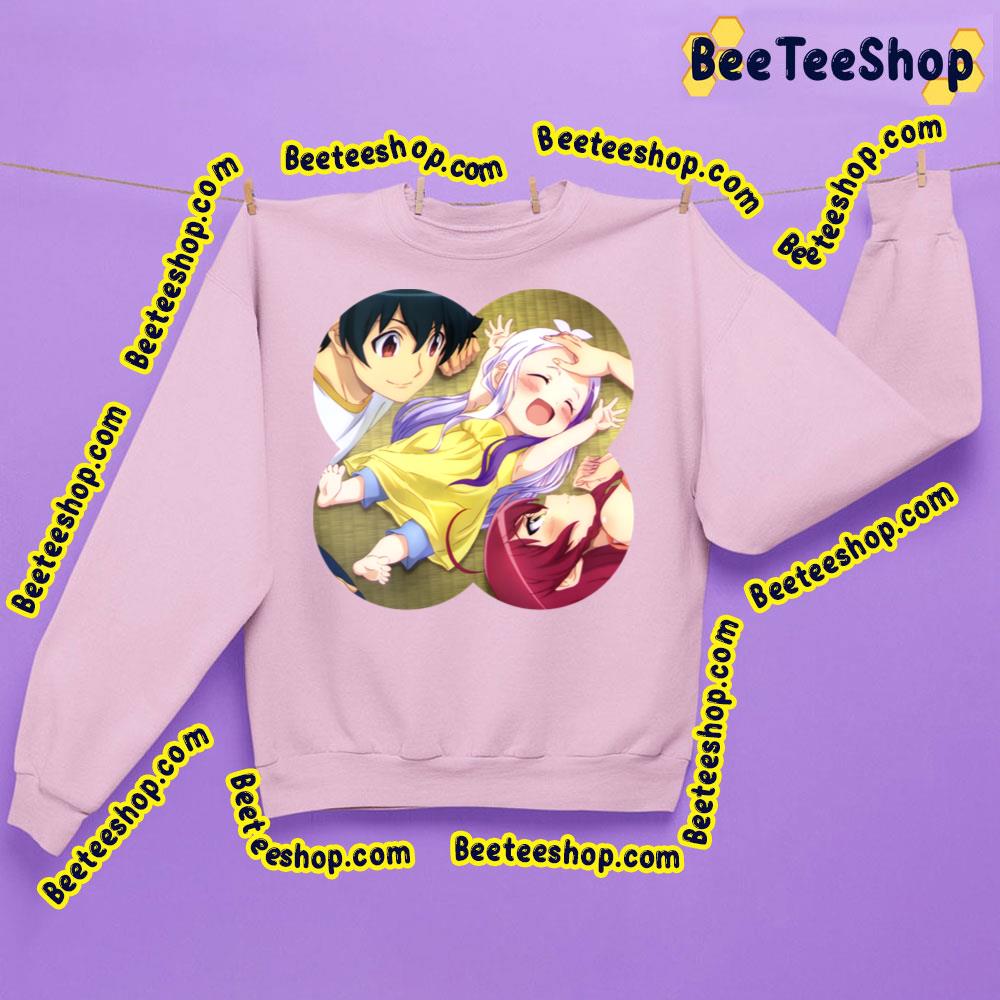 Clover Cut Frame The Devil Is A Part-Timer! Trending Unisex Sweatshirt Clover Cut Frame The Devil Is A Part-Timer! Trending Unisex Sweatshirt