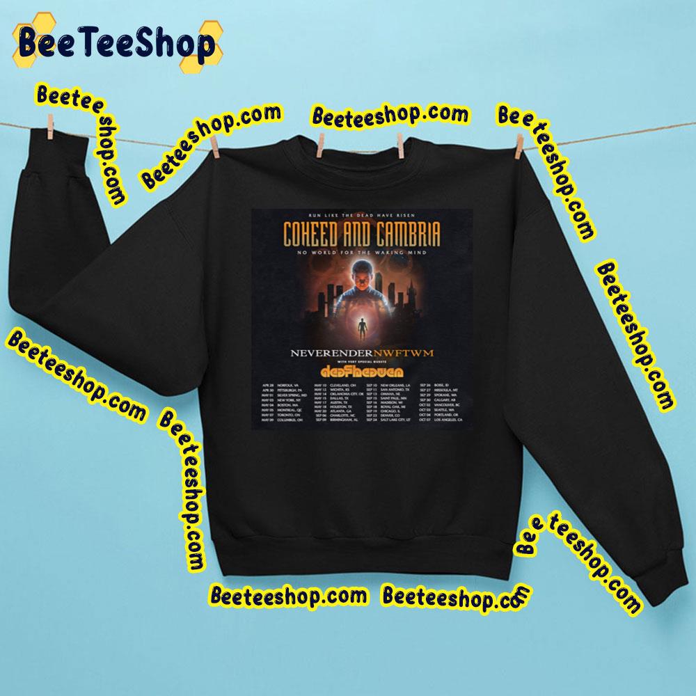 Coheed And Cambria No World For The Waking Mind Trending Unisex Sweatshirt Coheed And Cambria No World For The Waking Mind Trending Unisex Sweatshirt