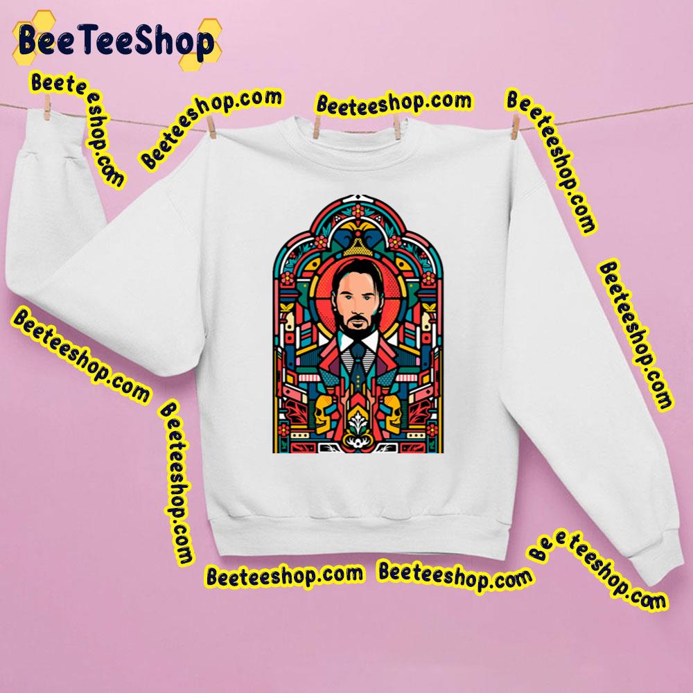 Colorful Art John Wick Trending Unisex Shirt Colorful Art John Wick Trending Unisex Shirt