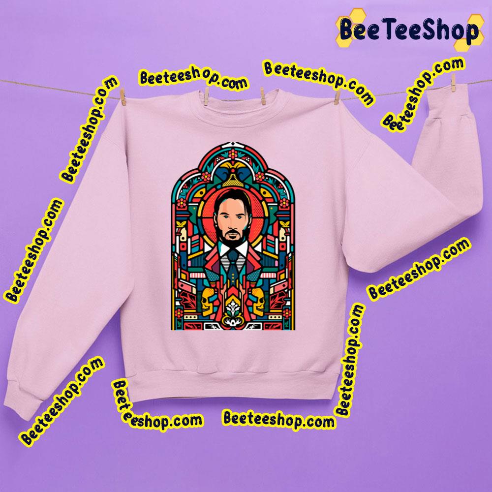 Colorful Art John Wick Trending Unisex Shirt Colorful Art John Wick Trending Unisex Shirt