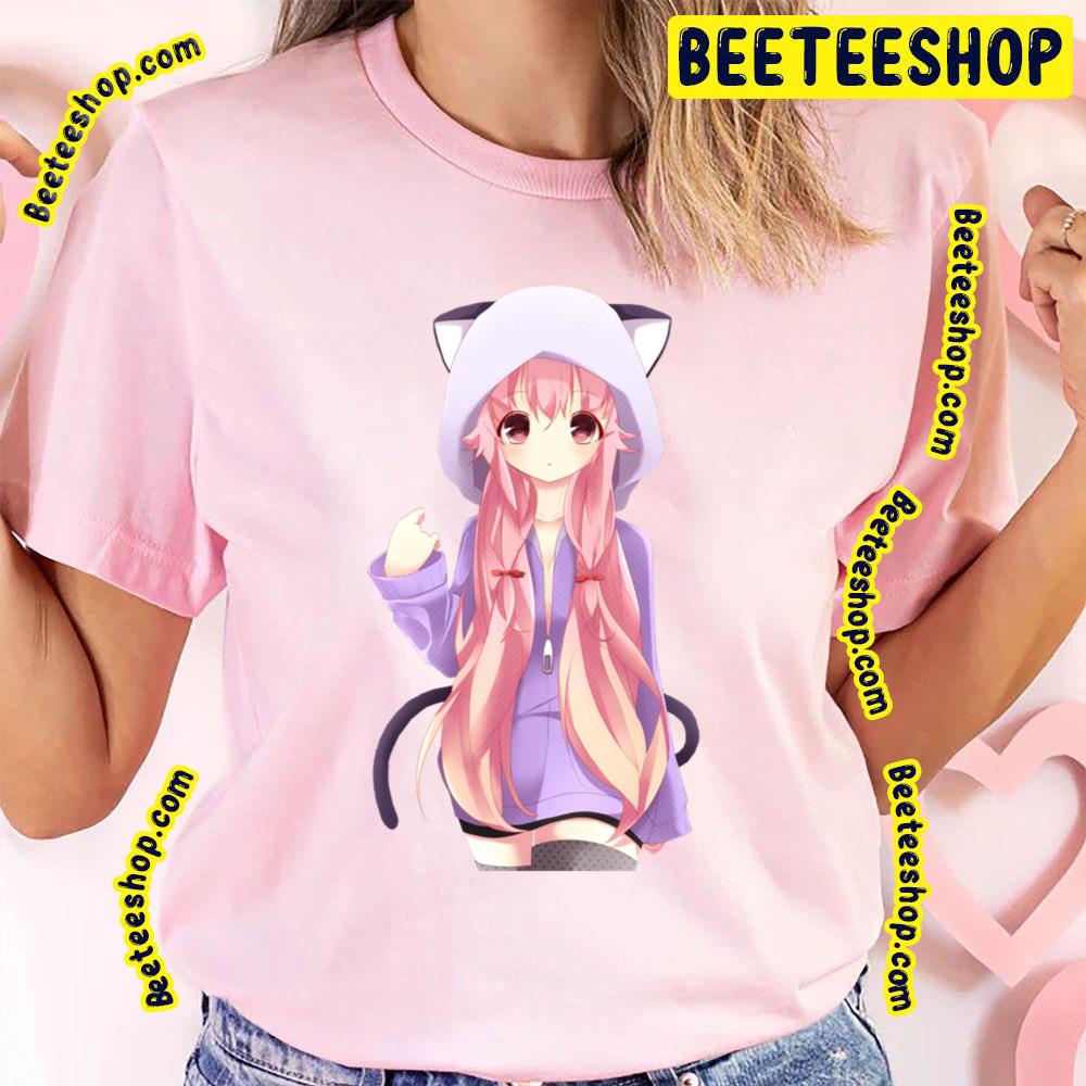 Cosplay Cat Yuno Gasai Future Diary Trending Unisex T-Shirt Cosplay Cat Yuno Gasai Future Diary Trending Unisex T-Shirt