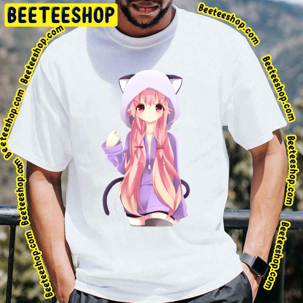 Cosplay Cat Yuno Gasai Future Diary Trending Unisex T-Shirt Cosplay Cat Yuno Gasai Future Diary Trending Unisex T-Shirt