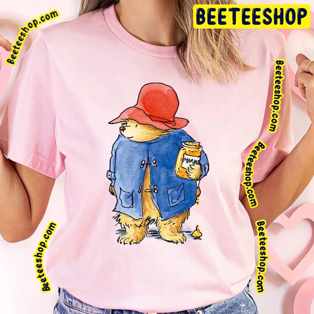 Cute Cartoon Paddington Bear Trending Unisex T-Shirt Cute Cartoon Paddington Bear Trending Unisex T-Shirt