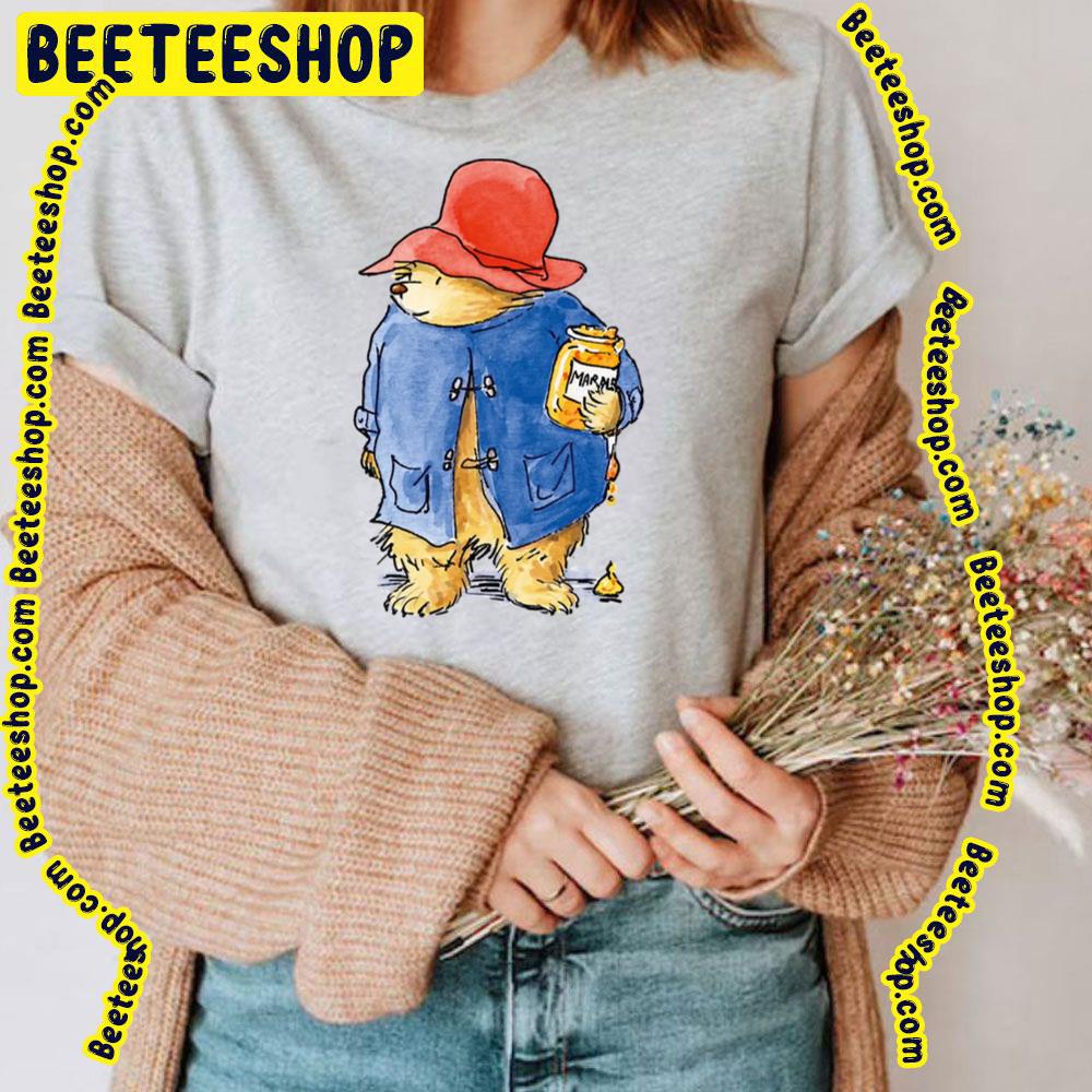 Cute Cartoon Paddington Bear Trending Unisex T-Shirt Cute Cartoon Paddington Bear Trending Unisex T-Shirt