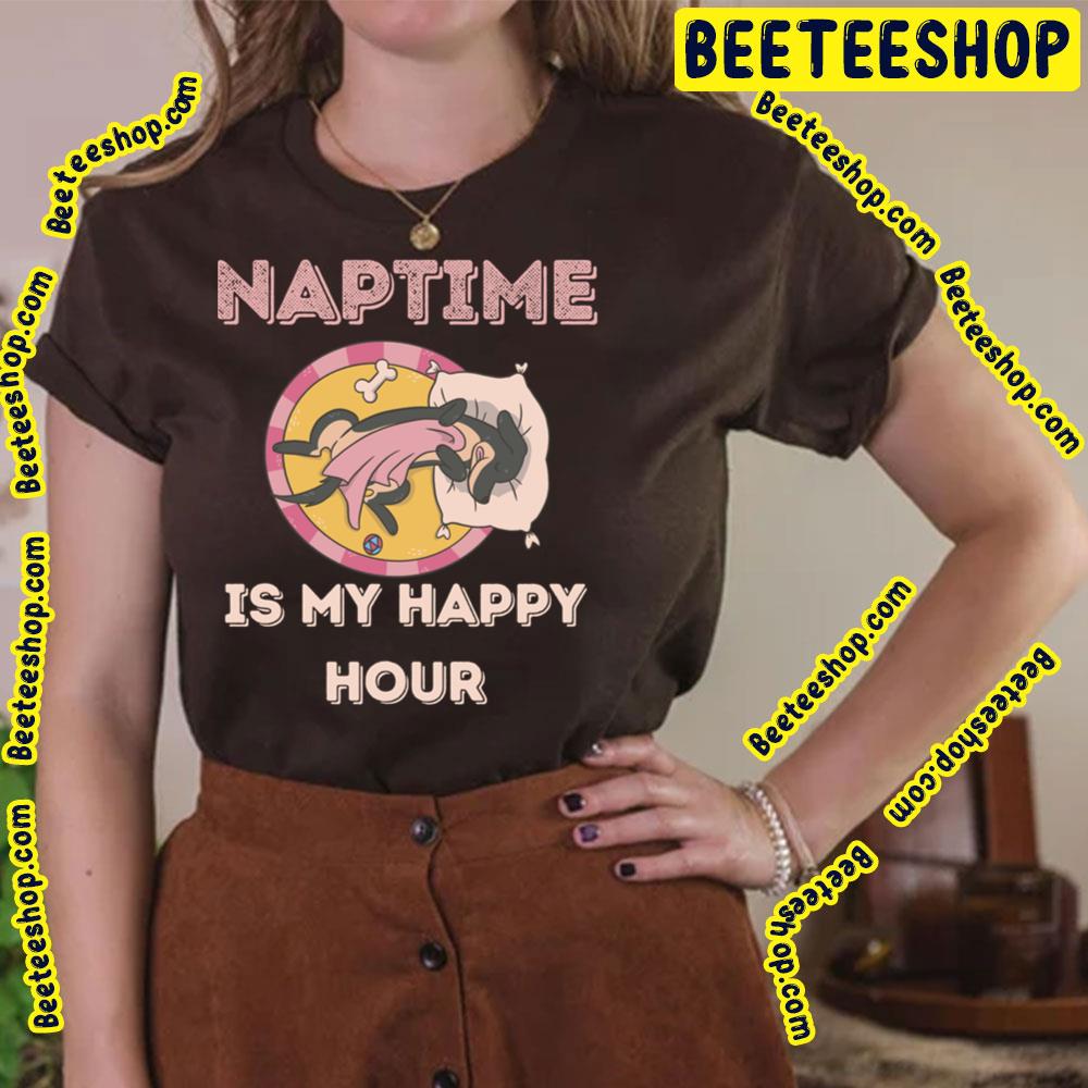 Cute Doxie Puppy Sleeping Dog Naptime Is My Happy Hour Trending Unisex T-Shirt Cute Doxie Puppy Sleeping Dog Naptime Is My Happy Hour Trending Unisex T-Shirt