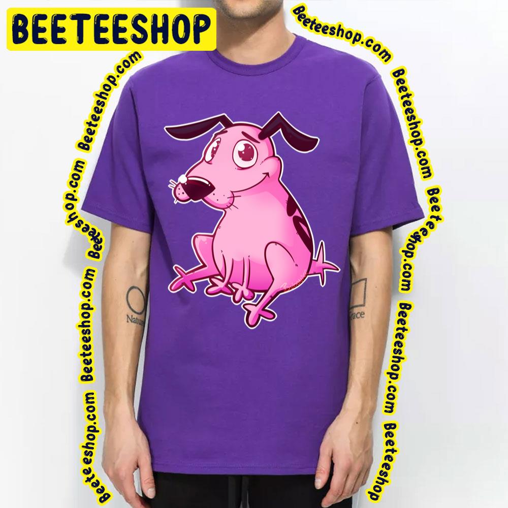 Cute Pink Courage The Cowardly Dog Trending Unisex T-Shirt Cute Pink Courage The Cowardly Dog Trending Unisex T-Shirt