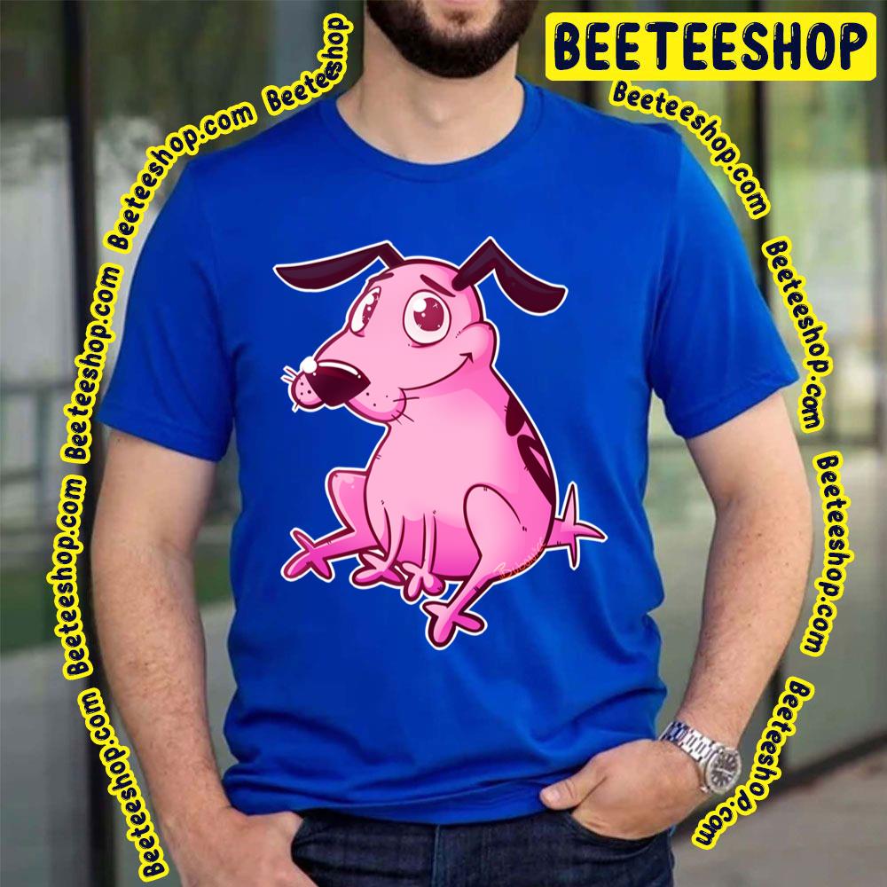 Cute Pink Courage The Cowardly Dog Trending Unisex T-Shirt Cute Pink Courage The Cowardly Dog Trending Unisex T-Shirt