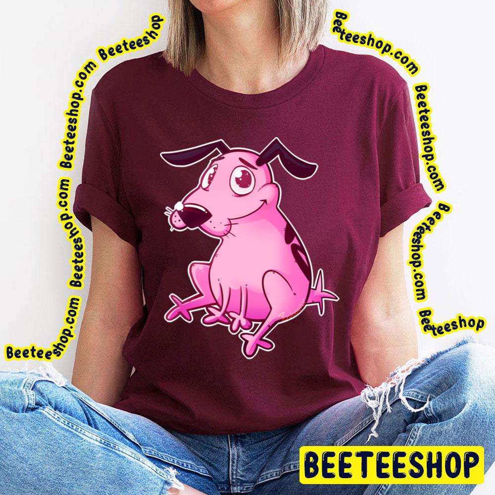 Cute Pink Courage The Cowardly Dog Trending Unisex T-Shirt Cute Pink Courage The Cowardly Dog Trending Unisex T-Shirt