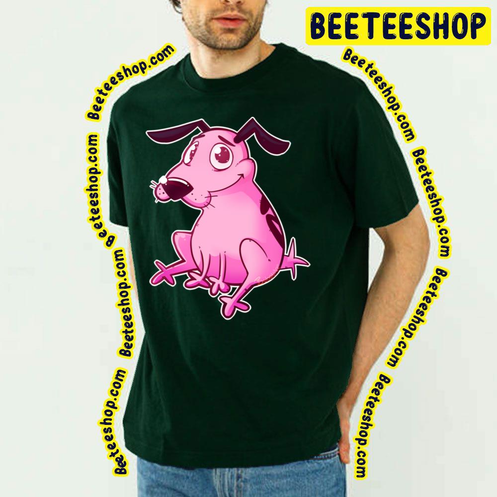 Cute Pink Courage The Cowardly Dog Trending Unisex T-Shirt Cute Pink Courage The Cowardly Dog Trending Unisex T-Shirt