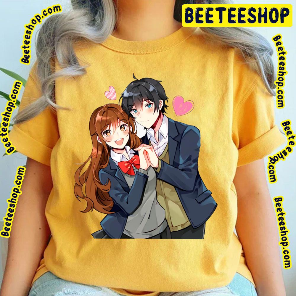 Cute Pink Heart Hori Sans To Miyamura Horimiya Trending Unisex T-Shirt Cute Pink Heart Hori Sans To Miyamura Horimiya Trending Unisex T-Shirt