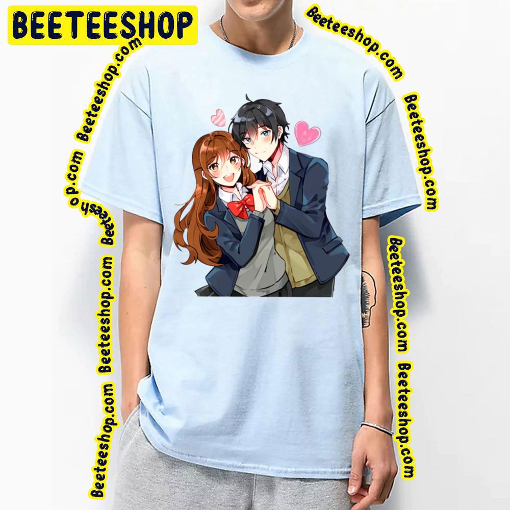 Cute Pink Heart Hori Sans To Miyamura Horimiya Trending Unisex T-Shirt Cute Pink Heart Hori Sans To Miyamura Horimiya Trending Unisex T-Shirt