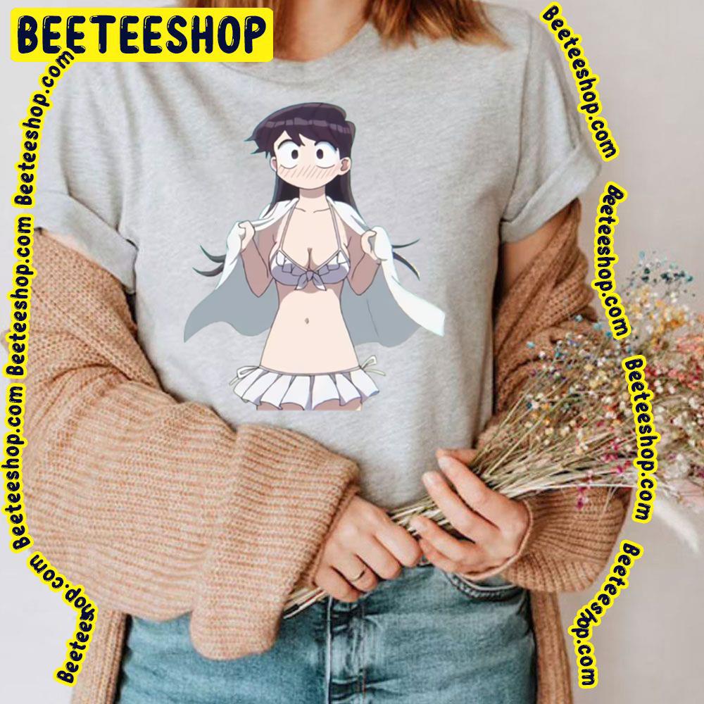 Cute Swimwear Komisan Wa Komyushou Desu Trending Unisex T-Shirt Cute Swimwear Komisan Wa Komyushou Desu Trending Unisex T-Shirt
