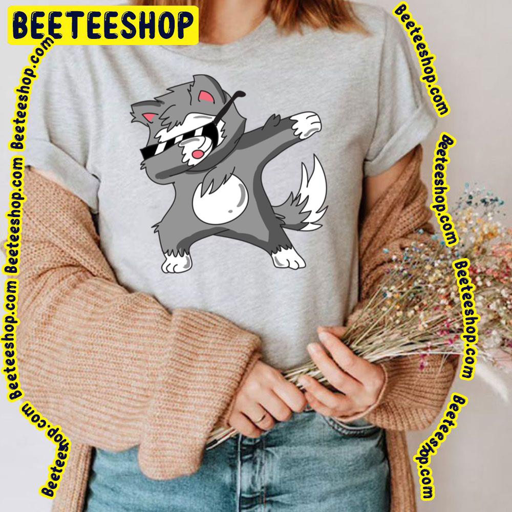 Dabbing Wolf Trending Unisex T-Shirt Dabbing Wolf Trending Unisex T-Shirt