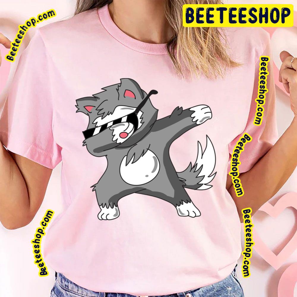 Dabbing Wolf Trending Unisex T-Shirt Dabbing Wolf Trending Unisex T-Shirt