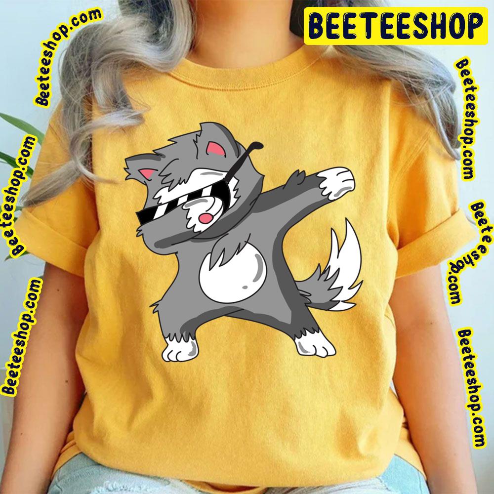 Dabbing Wolf Trending Unisex T-Shirt Dabbing Wolf Trending Unisex T-Shirt
