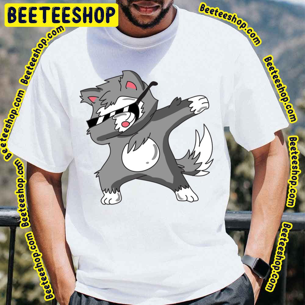 Dabbing Wolf Trending Unisex T-Shirt Dabbing Wolf Trending Unisex T-Shirt