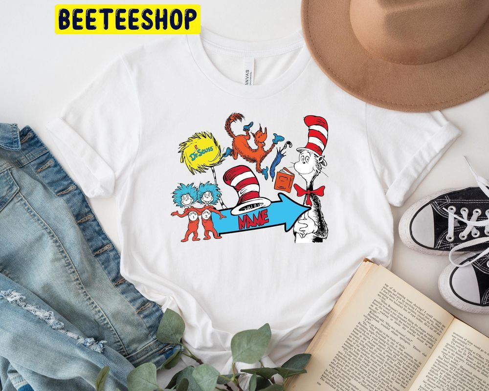 Dr Seuss Cat In The Hat Thing 1 Thing 2 Read Across America Trending Unisex T-Shirt Dr Seuss Cat In The Hat Thing 1 Thing 2 Read Across America Trending Unisex T-Shirt
