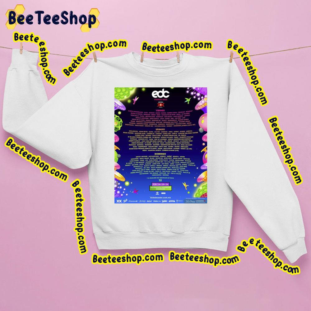 Edc Mexico 2023 Trending Unisex Shirt Edc Mexico 2023 Trending Unisex Shirt