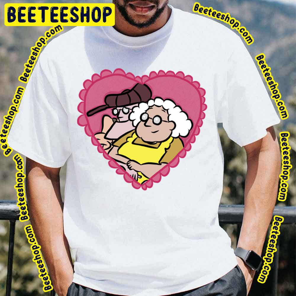 Eustace And Muriel Courage The Cowardly Dog Show Trending Unisex T-Shirt Eustace And Muriel Courage The Cowardly Dog Show Trending Unisex T-Shirt