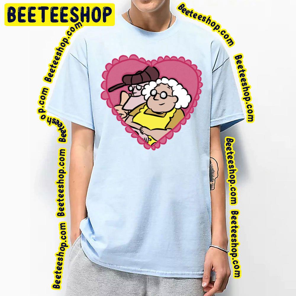 Eustace And Muriel Courage The Cowardly Dog Show Trending Unisex T-Shirt Eustace And Muriel Courage The Cowardly Dog Show Trending Unisex T-Shirt