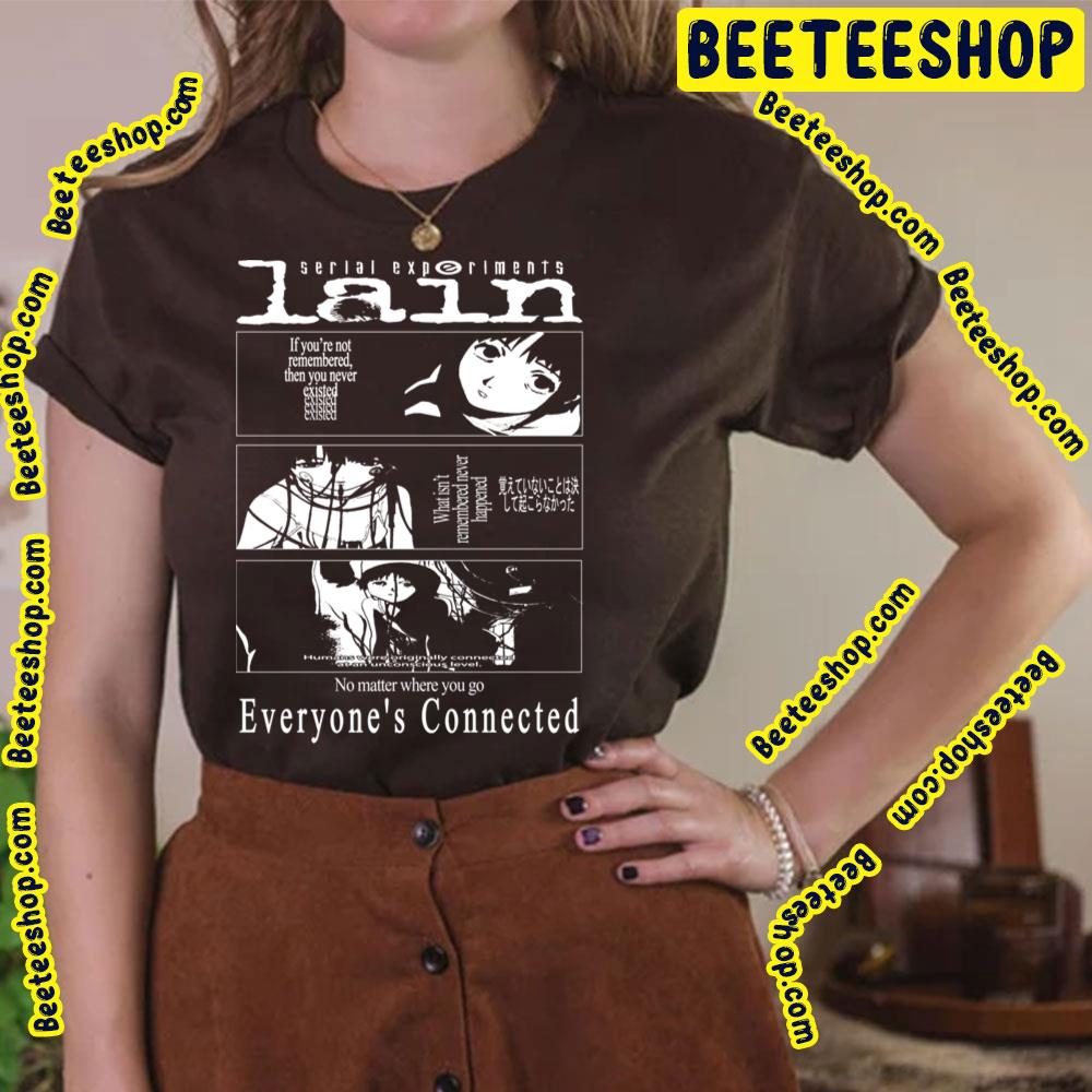Everyone's Connected Serial Experiments Lain Trending Unisex T-Shirt Everyone's Connected Serial Experiments Lain Trending Unisex T-Shirt