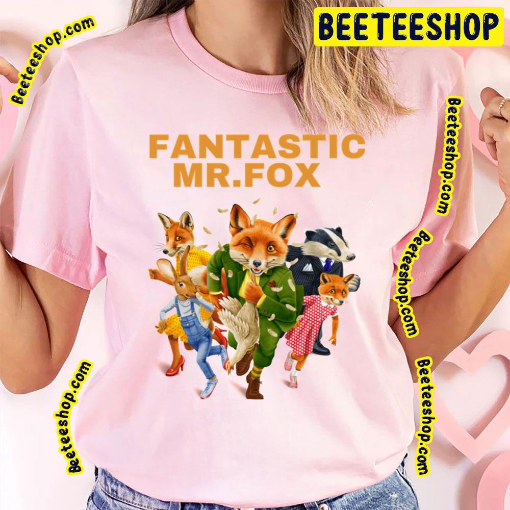 Fantastic Mr Fox Characters Trending Unisex T-Shirt Fantastic Mr Fox Characters Trending Unisex T-Shirt