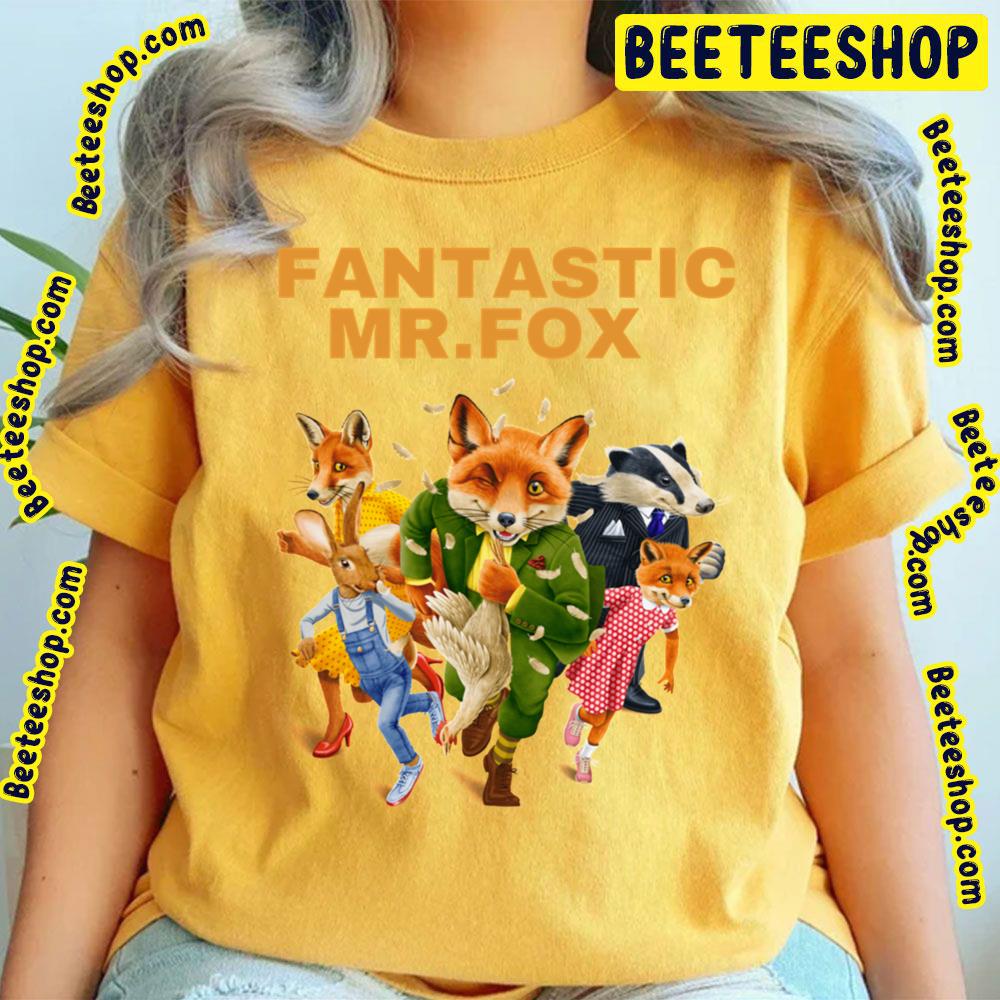 Fantastic Mr Fox Characters Trending Unisex T-Shirt Fantastic Mr Fox Characters Trending Unisex T-Shirt