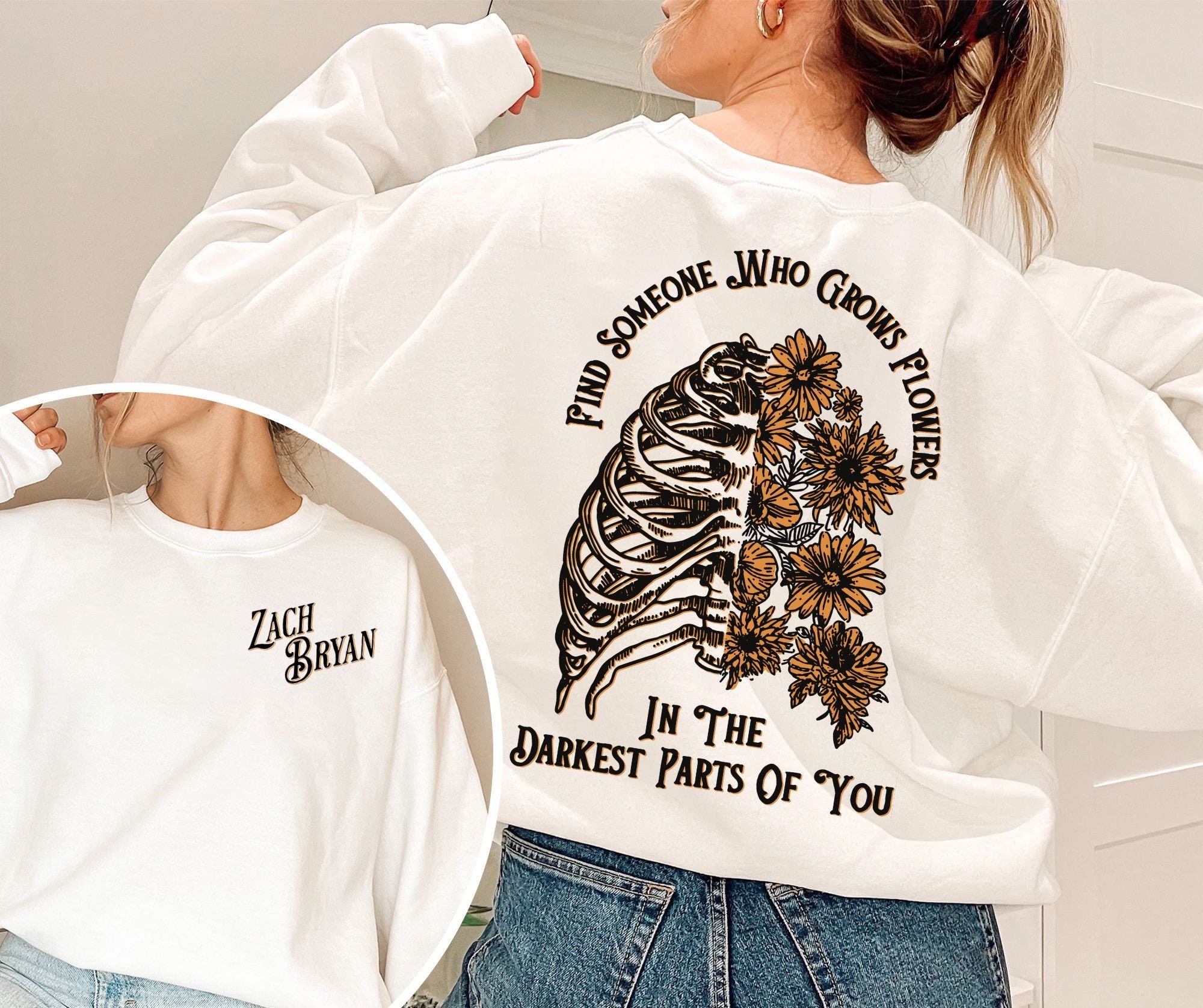 Find Someone Who Grows Flowers In The Darkest Parts Of You Trending Unisex Shirt Find Someone Who Grows Flowers In The Darkest Parts Of You Trending Unisex Shirt
