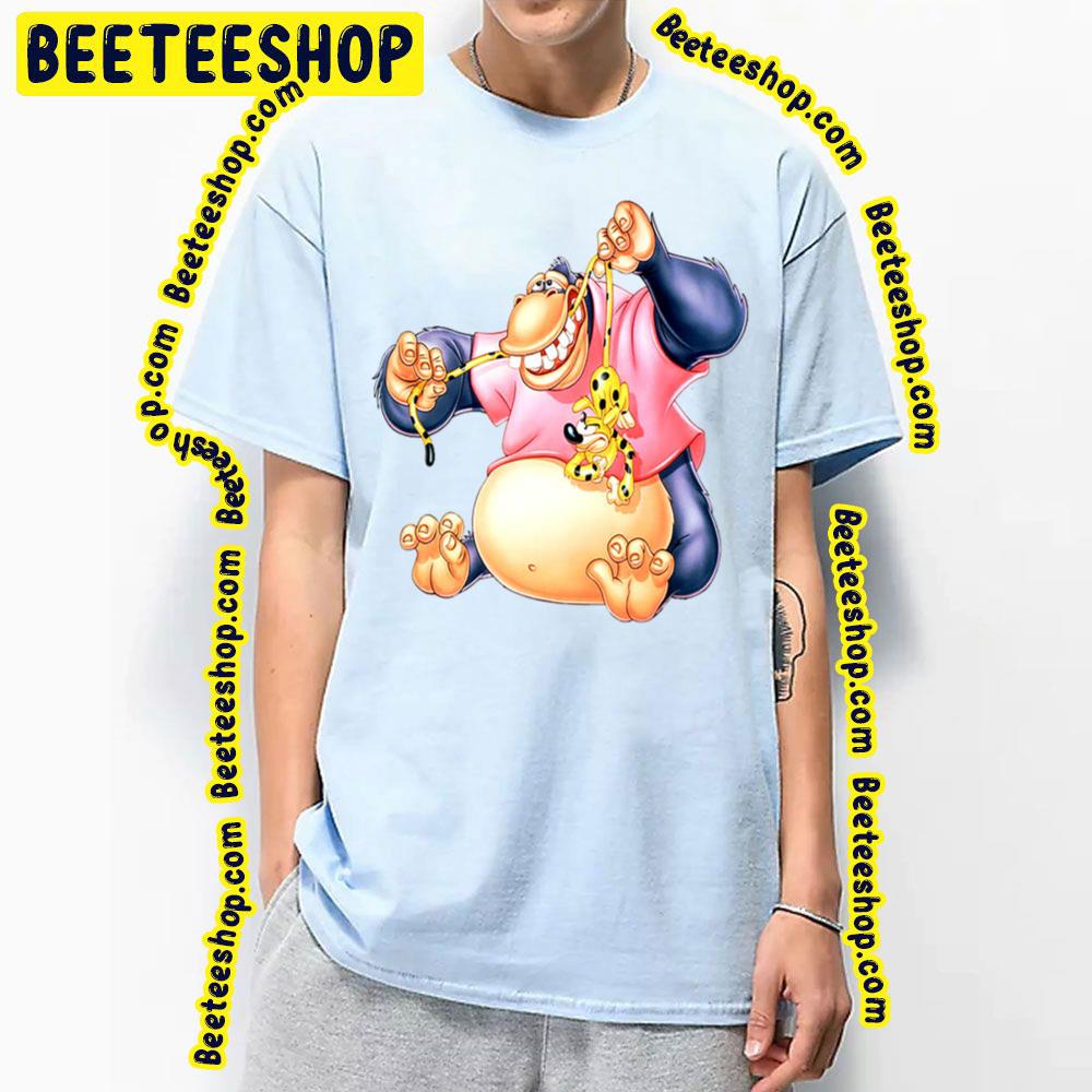 Funny Eating Marsupilami Trending Unisex T-Shirt Funny Eating Marsupilami Trending Unisex T-Shirt