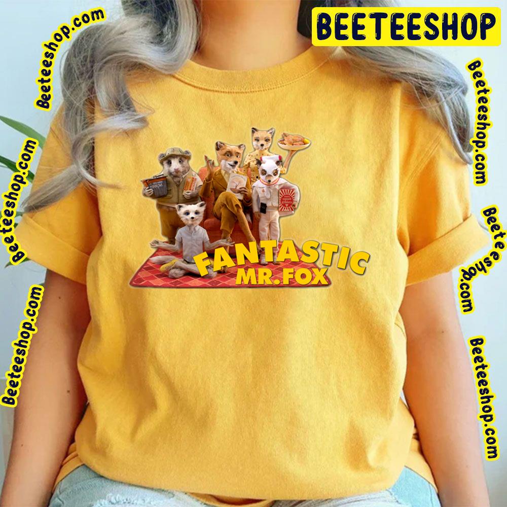 Funny Familly Fantastic Mr.Fox Trending Unisex T-Shirt Funny Familly Fantastic Mr.Fox Trending Unisex T-Shirt