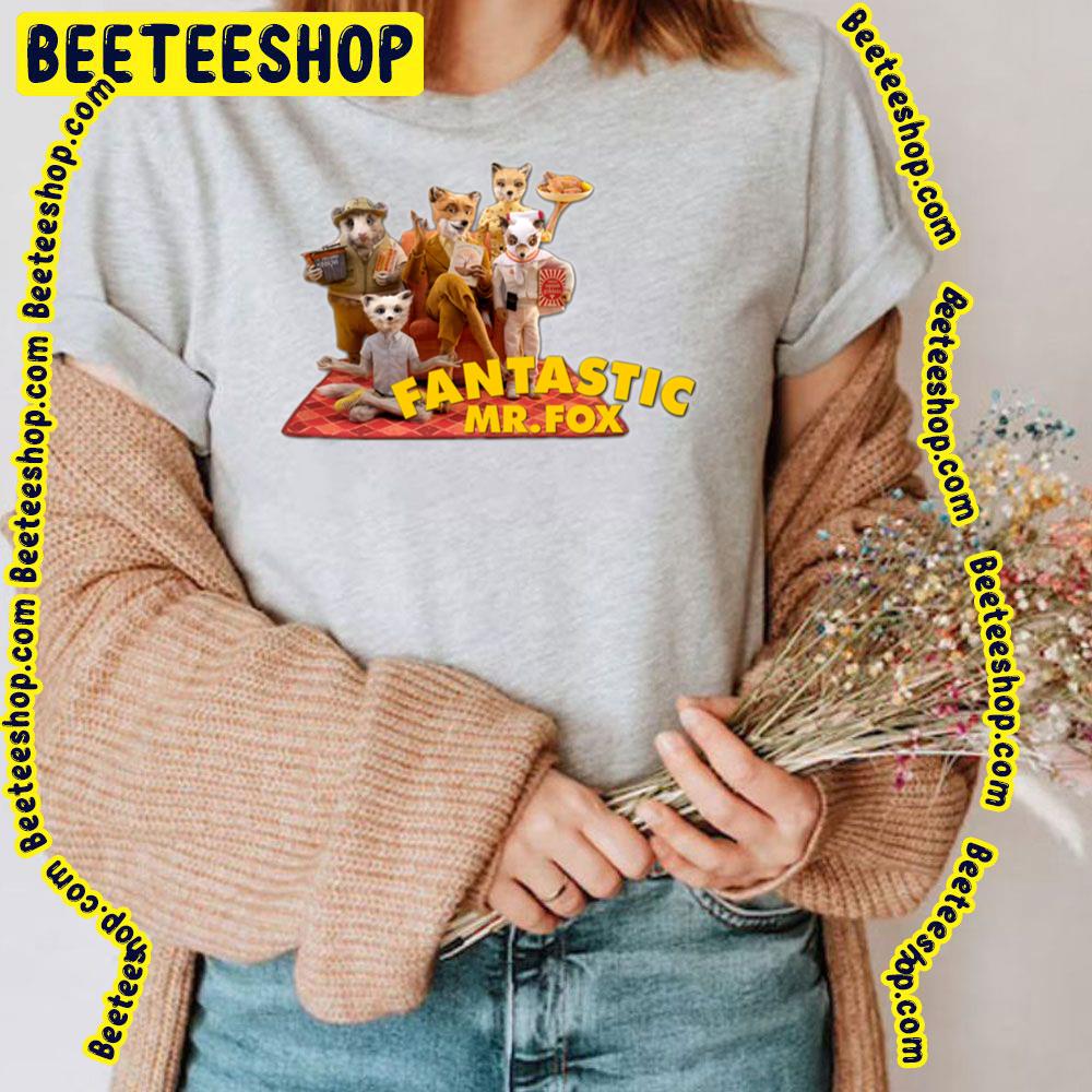 Funny Familly Fantastic Mr.Fox Trending Unisex T-Shirt Funny Familly Fantastic Mr.Fox Trending Unisex T-Shirt