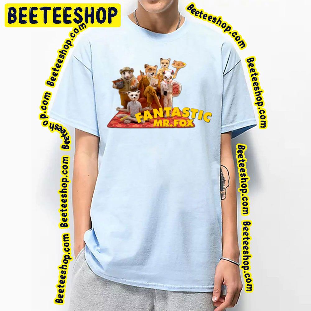 Funny Familly Fantastic Mr.Fox Trending Unisex T-Shirt Funny Familly Fantastic Mr.Fox Trending Unisex T-Shirt