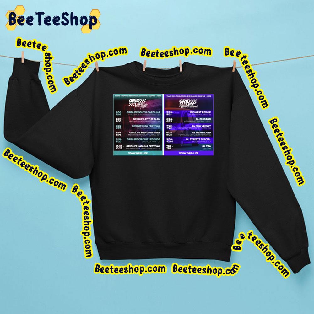 Gridlife Midwest 2023 Trending Unisex Sweatshirt Gridlife Midwest 2023 Trending Unisex Sweatshirt