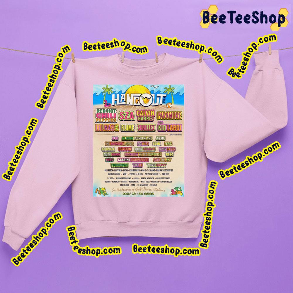 Hangout Festival 2023 Trending Unisex Shirt Hangout Festival 2023 Trending Unisex Shirt