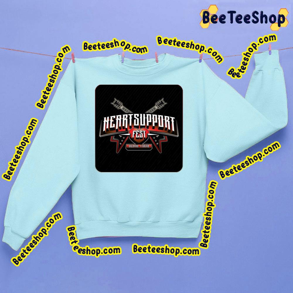 Heart Support Fest Trending Unisex Sweatshirt Heart Support Fest Trending Unisex Sweatshirt