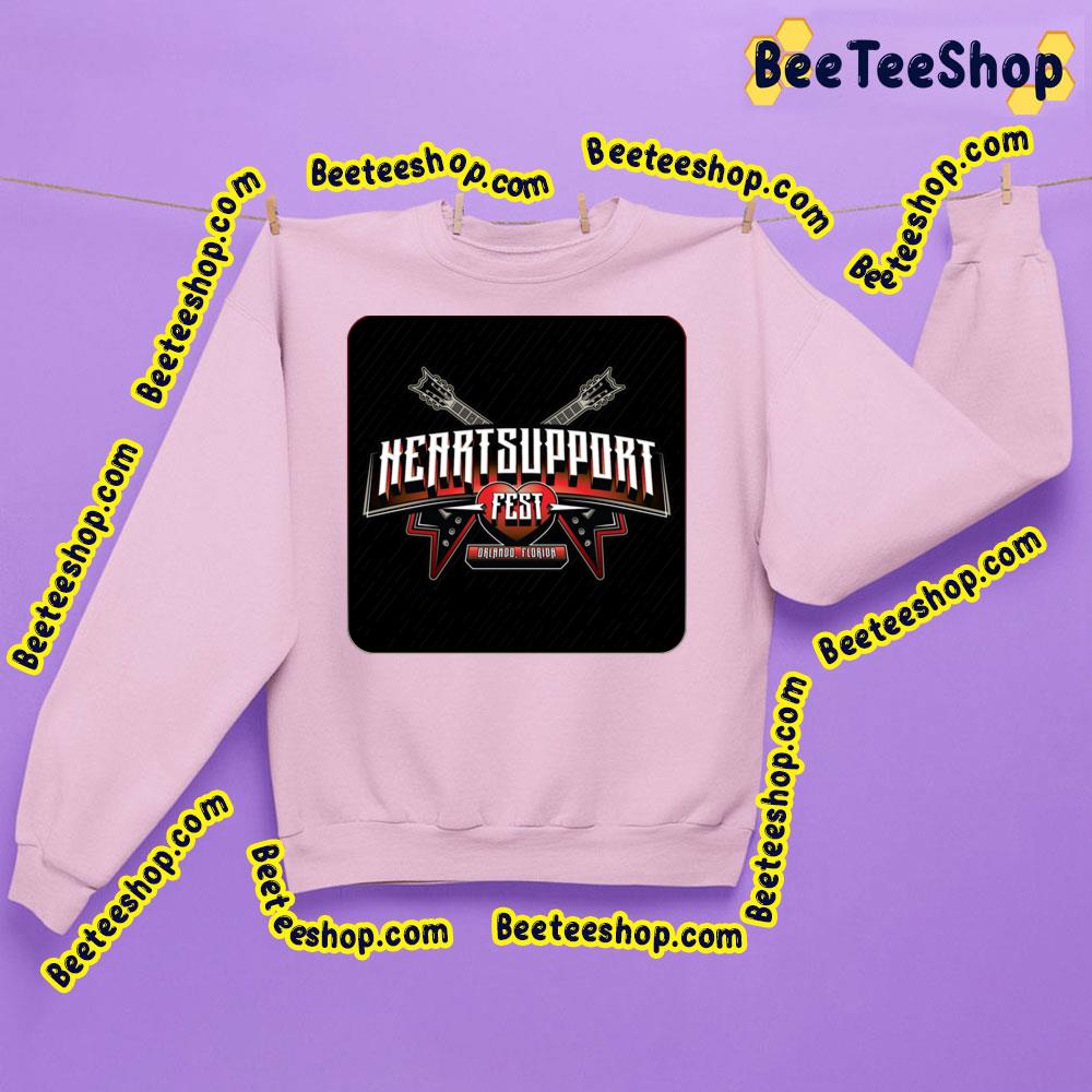 Heart Support Fest Trending Unisex Sweatshirt Heart Support Fest Trending Unisex Sweatshirt