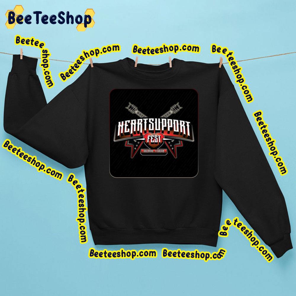 Heart Support Fest Trending Unisex Sweatshirt Heart Support Fest Trending Unisex Sweatshirt
