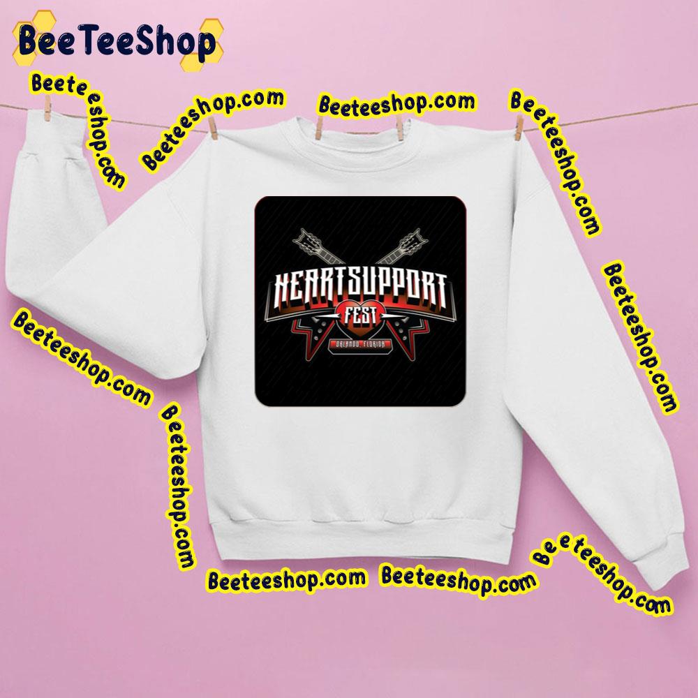 Heart Support Fest Trending Unisex Sweatshirt Heart Support Fest Trending Unisex Sweatshirt