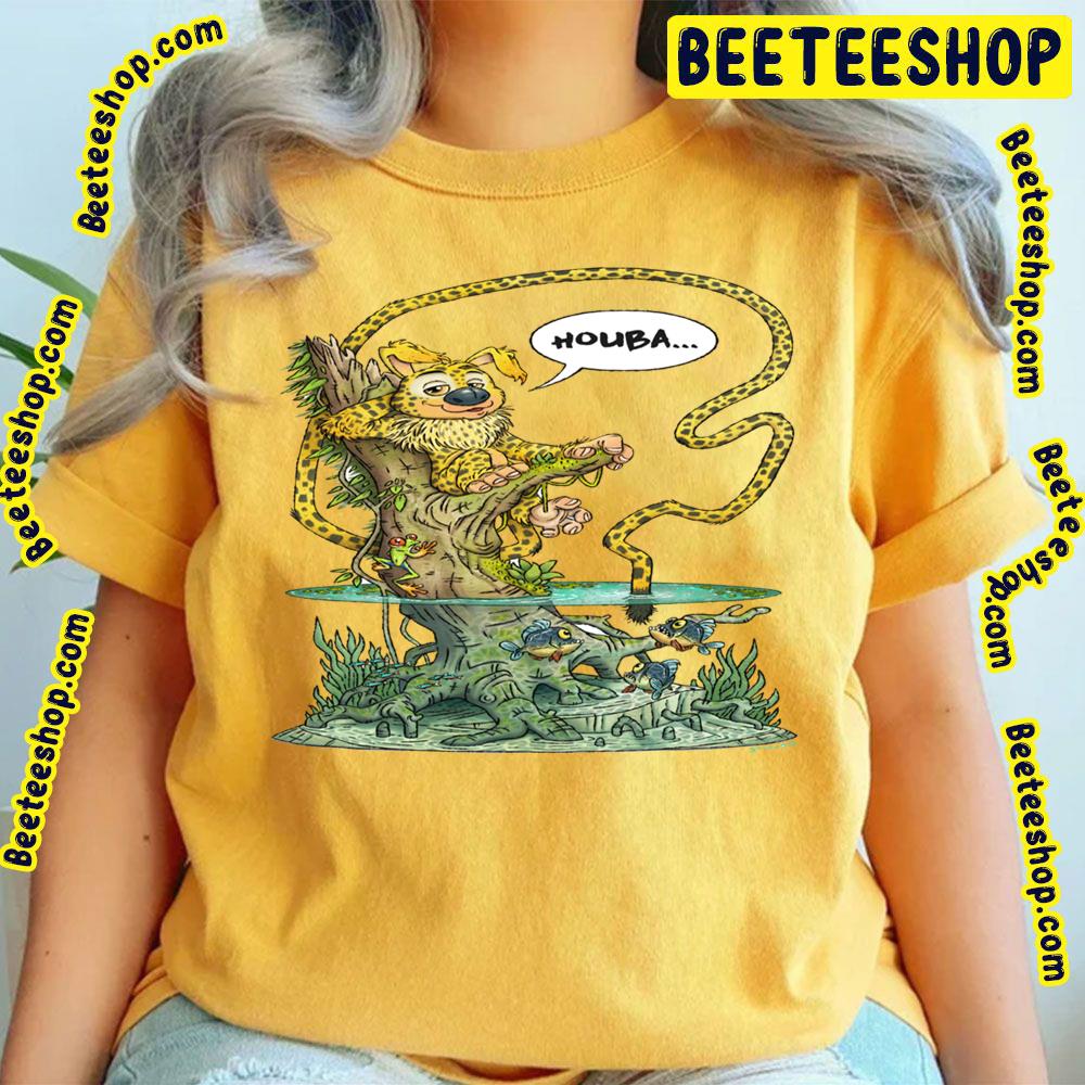 Houba Spring Marsupilami Cartoon Trending Unisex T-Shirt Houba Spring Marsupilami Cartoon Trending Unisex T-Shirt