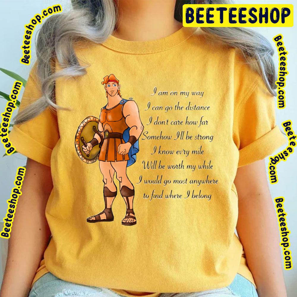 I Am On My Way Hercules Trending Unisex T-Shirt I Am On My Way Hercules Trending Unisex T-Shirt