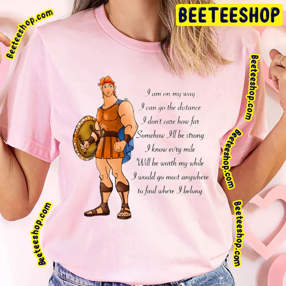 I Am On My Way Hercules Trending Unisex T-Shirt I Am On My Way Hercules Trending Unisex T-Shirt