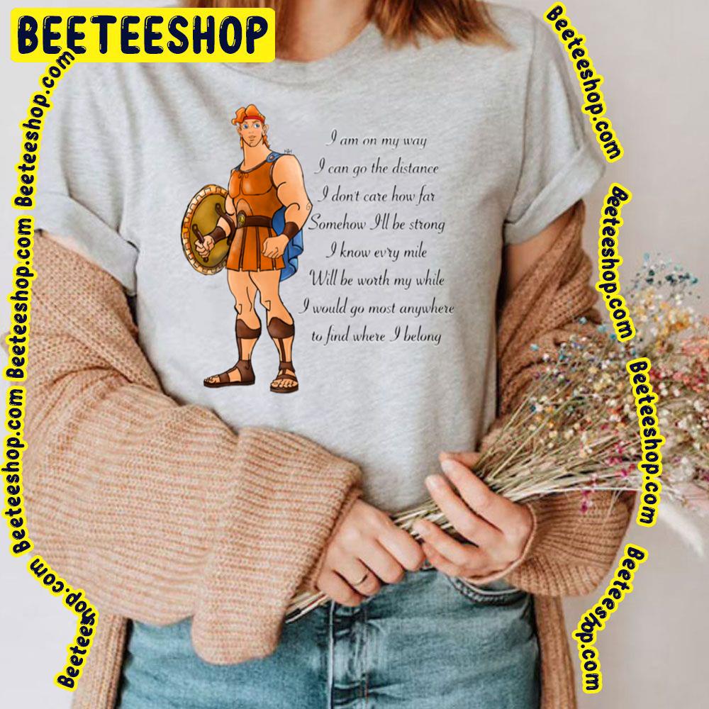 I Am On My Way Hercules Trending Unisex T-Shirt I Am On My Way Hercules Trending Unisex T-Shirt