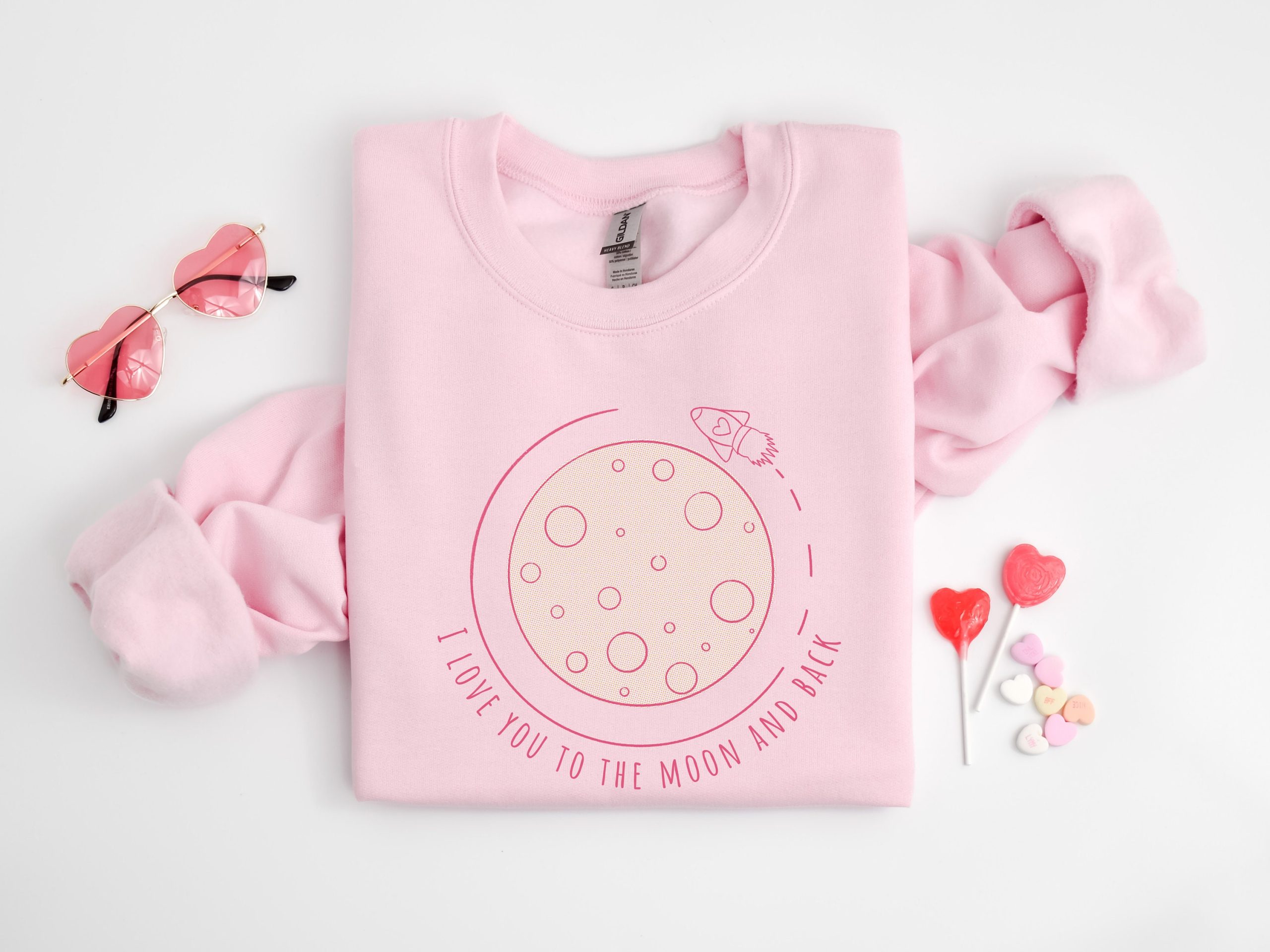 I Love You To The Moon And Back Trending Unisex Shirt I Love You To The Moon And Back Trending Unisex Shirt