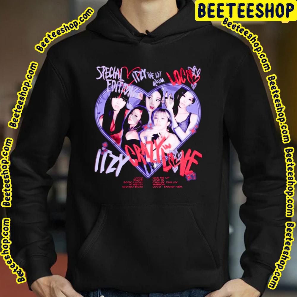 Itzy Crazy Love Trending Unisex T-Shirt Itzy Crazy Love Trending Unisex T-Shirt