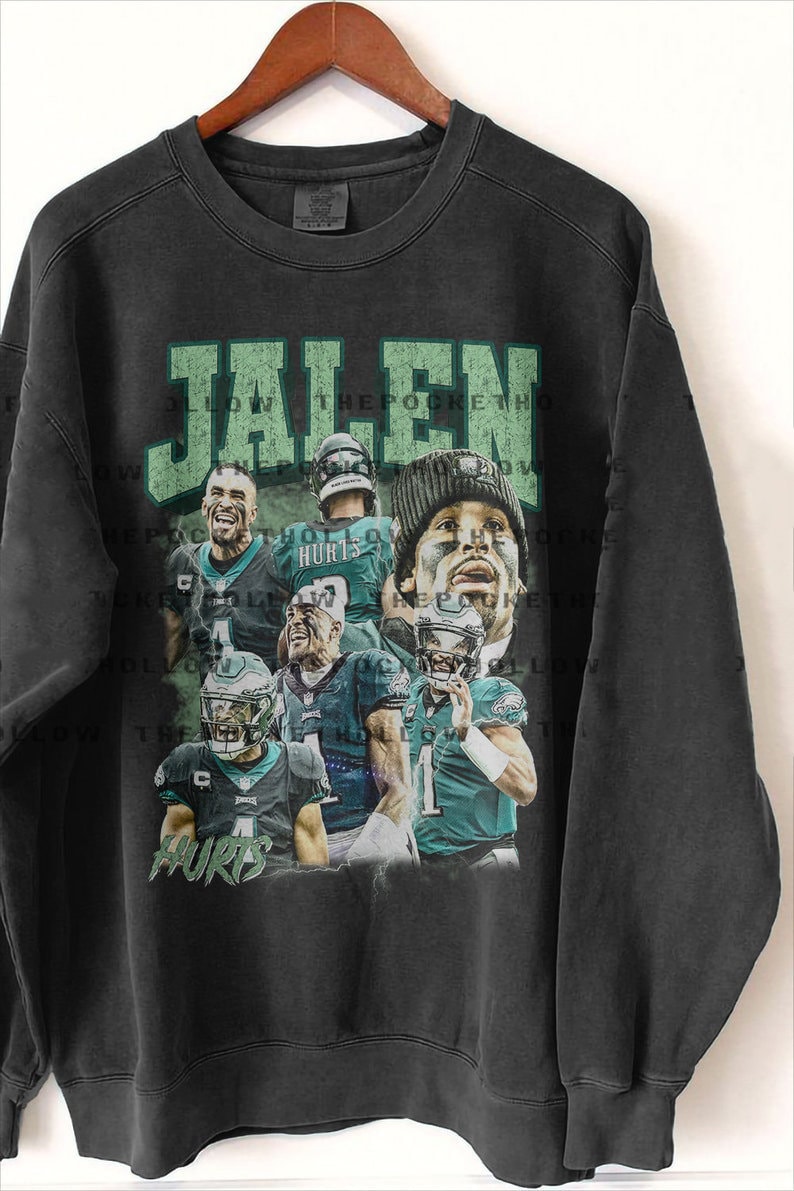 Jalen Hurts Super Bowl American Football Trending Unisex Shirt Jalen Hurts Super Bowl American Football Trending Unisex Shirt