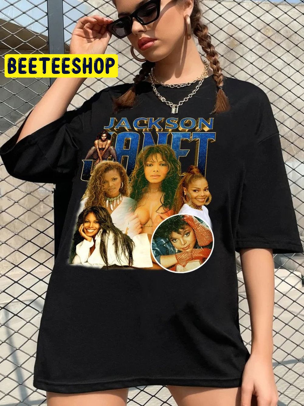 Janet Jackson Vintage 90s Trending Unisex Shirt Janet Jackson Vintage 90s Trending Unisex Shirt