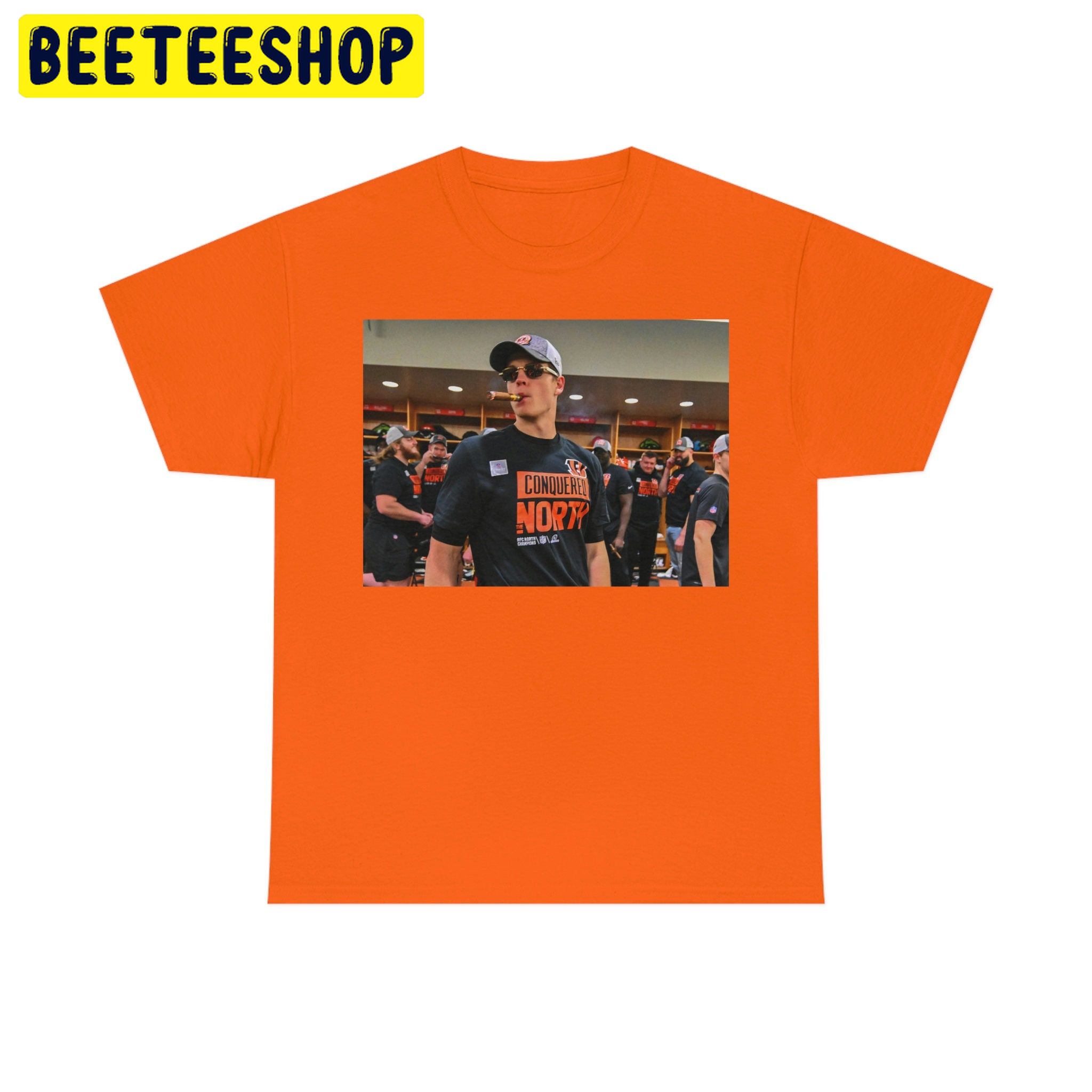Joe Burrow Conquered The North Football Bengal Trending Unisex Shirt Joe Burrow Conquered The North Football Bengal Trending Unisex Shirt
