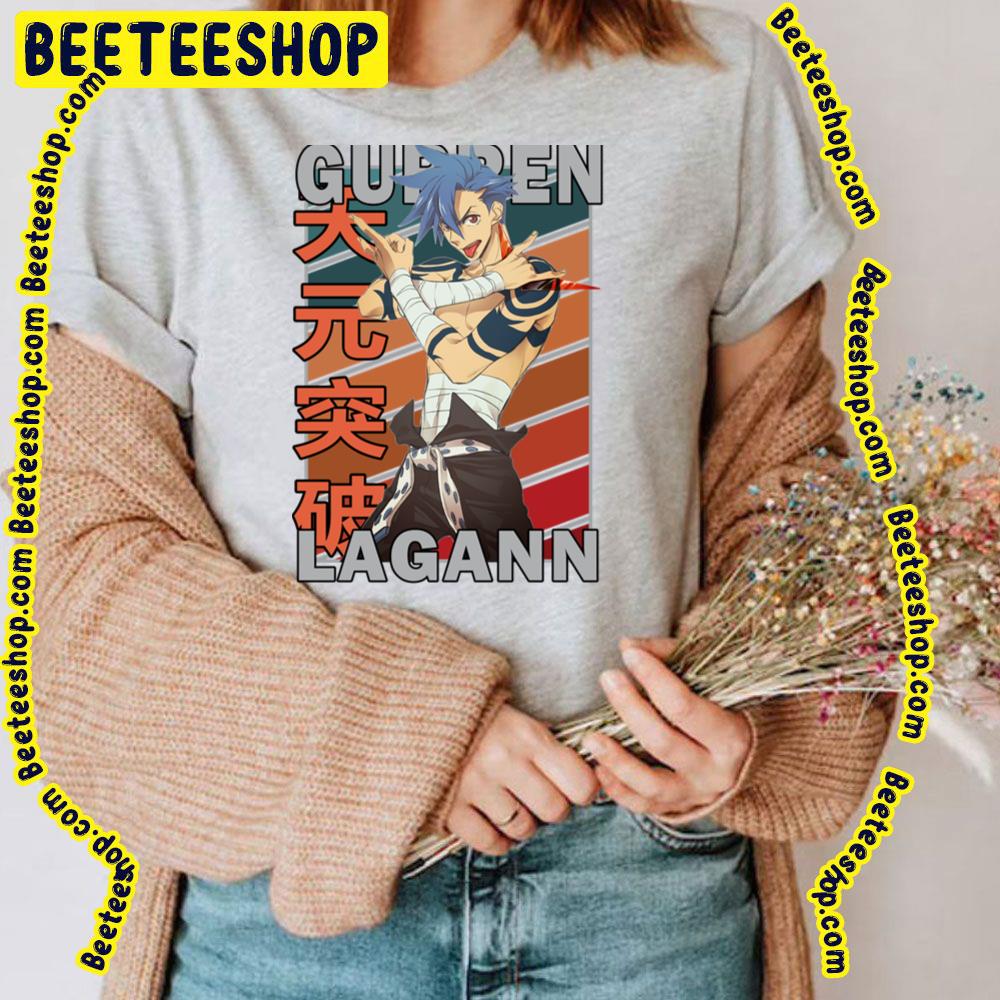 Kamina Tengen Toppa Gurren Lagann Vintage Trending Unisex T-Shirt Kamina Tengen Toppa Gurren Lagann Vintage Trending Unisex T-Shirt