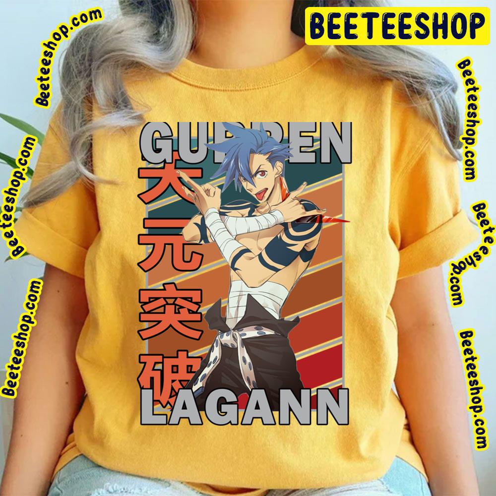 Kamina Tengen Toppa Gurren Lagann Vintage Trending Unisex T-Shirt Kamina Tengen Toppa Gurren Lagann Vintage Trending Unisex T-Shirt