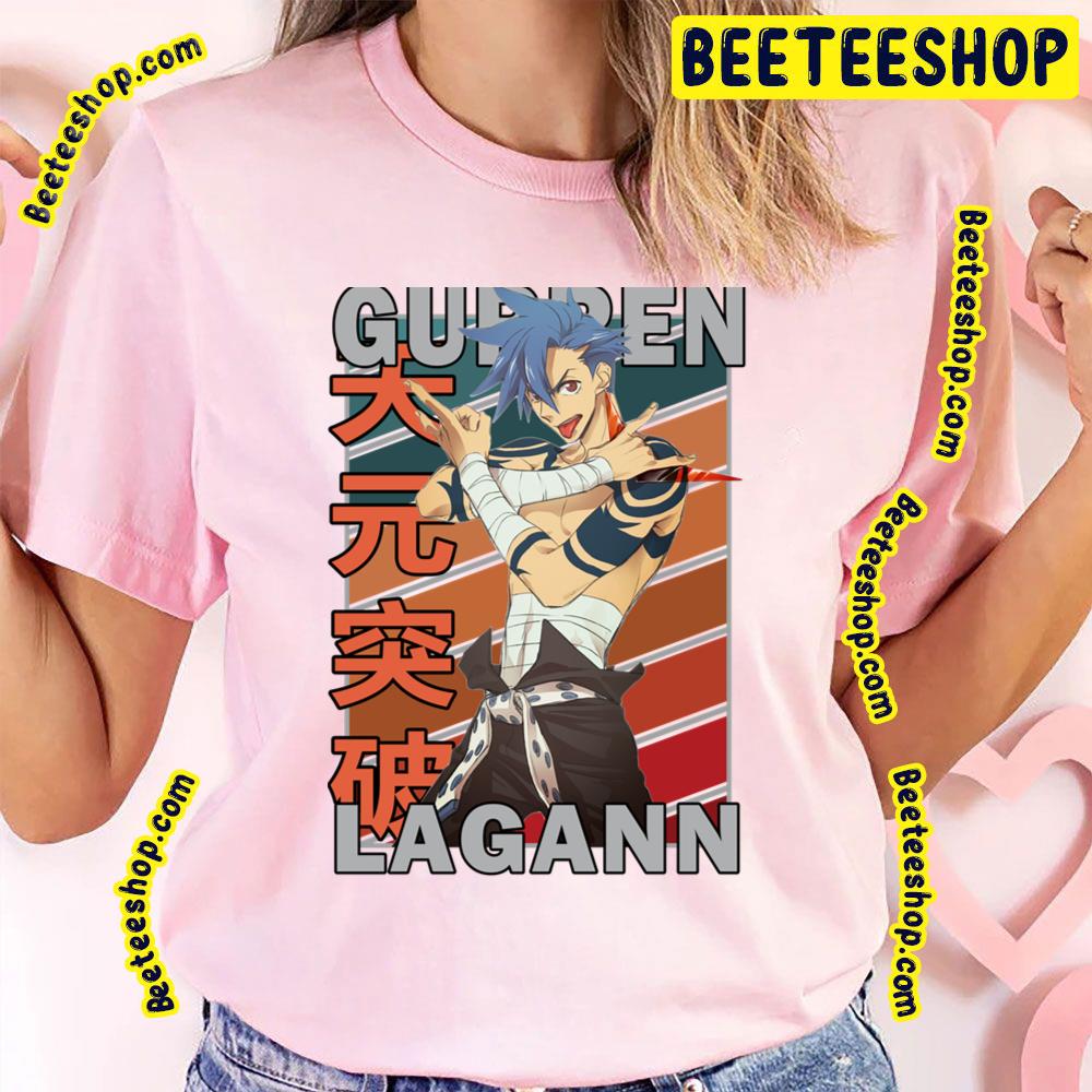 Kamina Tengen Toppa Gurren Lagann Vintage Trending Unisex T-Shirt Kamina Tengen Toppa Gurren Lagann Vintage Trending Unisex T-Shirt